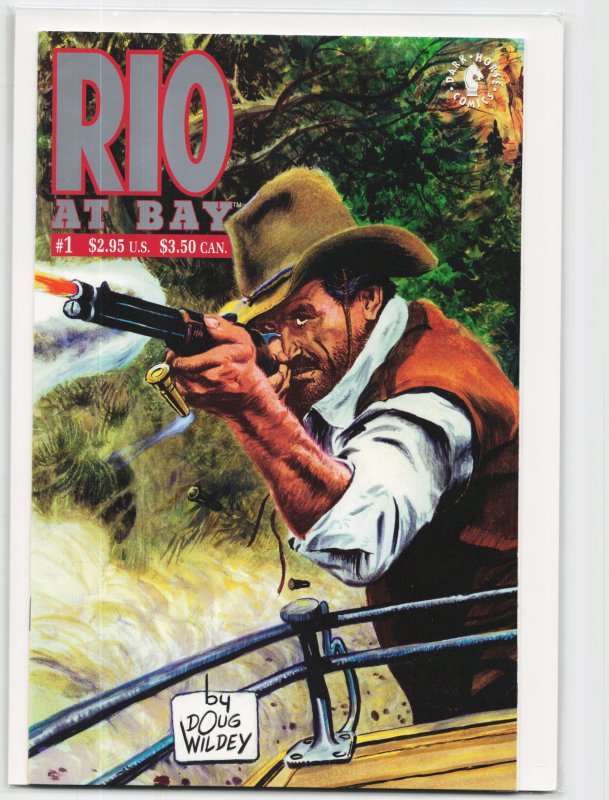 Rio at Bay #1 (Dark Horse Comics, 1992), raw, ungraded comic book — front cover