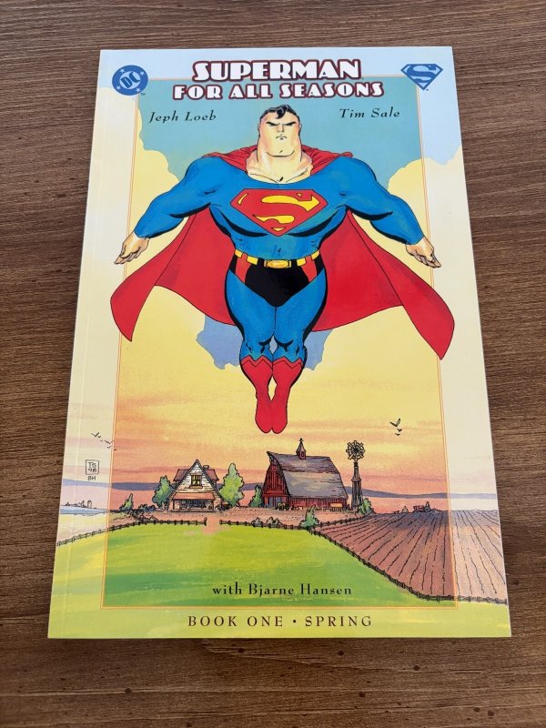Lot of 4 Superman for All Seasons DC Comic Books # 1 2 3 4 NM 4 J457, raw comic book in NM condition — front cover