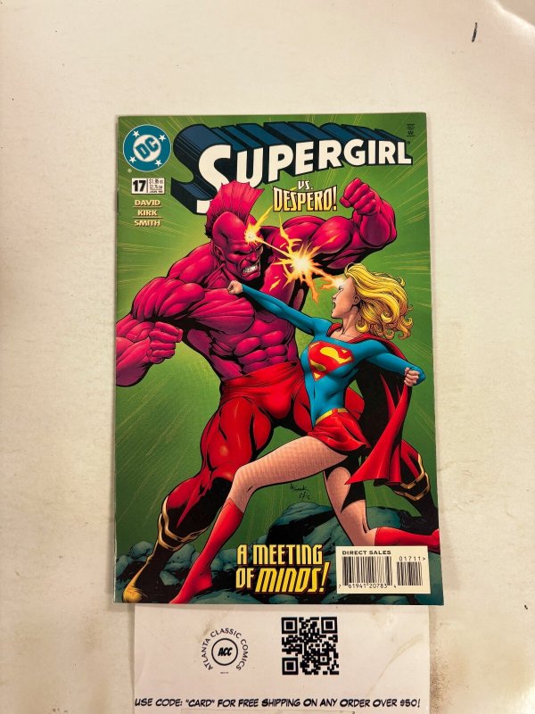 Supergirl #17 (DC Comics, 2005), raw comic book in NM condition — front cover