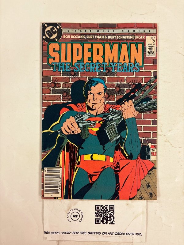 Superman Secret Years #2 (DC Comics), raw comic book in VF condition — front cover