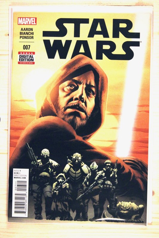Star Wars #7 (Marvel Comics, 2015), raw comic book in NM+ 9.6 condition — front cover