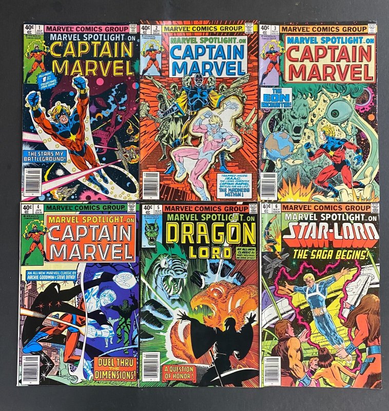 Marvel Spotlight (1979) #'s 1 2 3 4 5 6 7 8 9 10 11 Complete Fn/vf (7.0) Set (Marvel Comics, 1979), raw comic book in FN/VF 7.0 condition — front cover