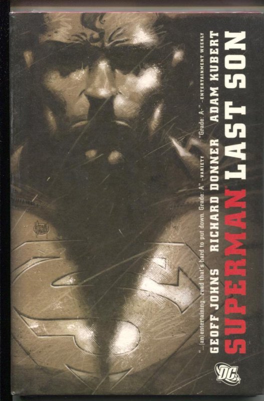 Superman: Last Son-Geoff Johns-Sealed HC, raw, ungraded comic book — front cover