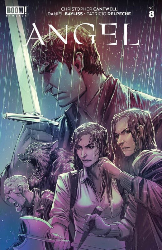 Angel #8 (Boom! Studios, 2022), raw, ungraded comic book — front cover
