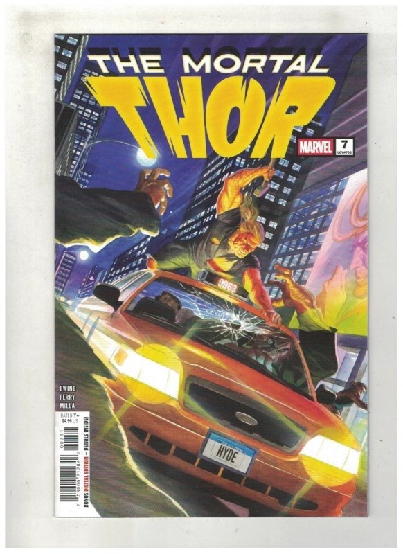 The Mortal Thor #7 (Marvel Comics, 2026), raw, ungraded comic book — front cover