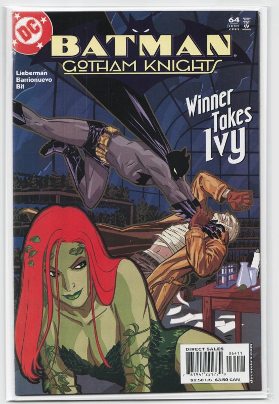 Batman: Gotham Knights #64 (DC Comics, 2005), raw, ungraded comic book — front cover