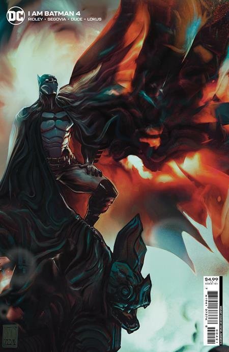 I Am Batman #4 (2021), raw comic book in NM condition — front cover