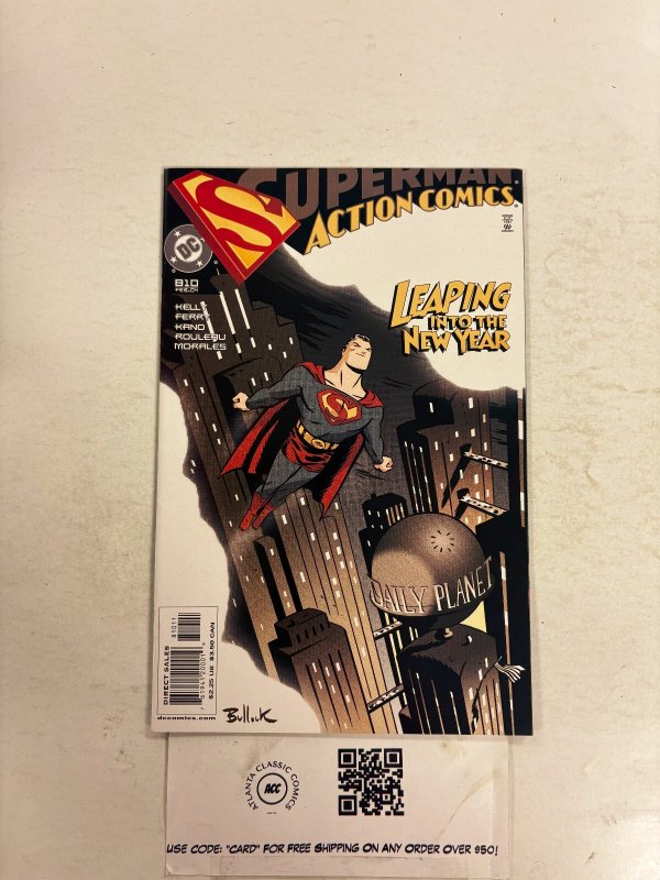 Action Comics #810 (DC Comics), raw comic book in NM condition — front cover