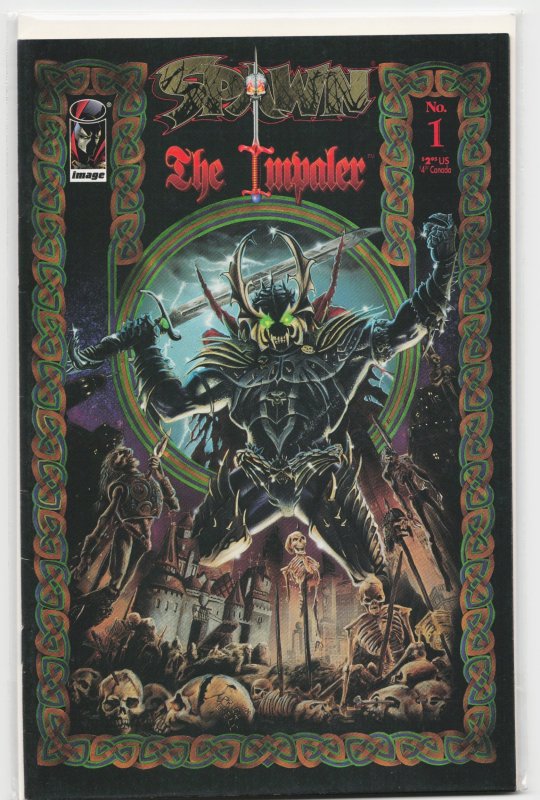Spawn: The Impaler #1 (Image Comics, 1996), raw, ungraded comic book — front cover