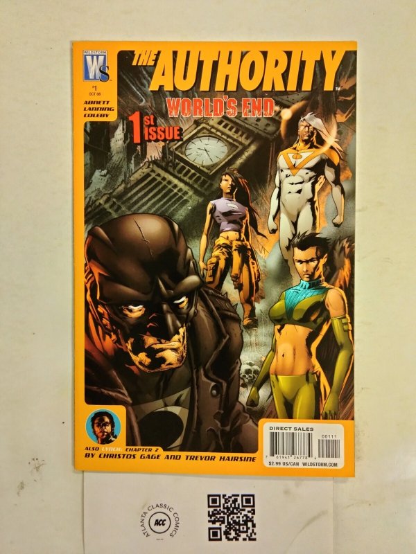 The Authority #1 (DC Comics), raw comic book in NM condition — front cover
