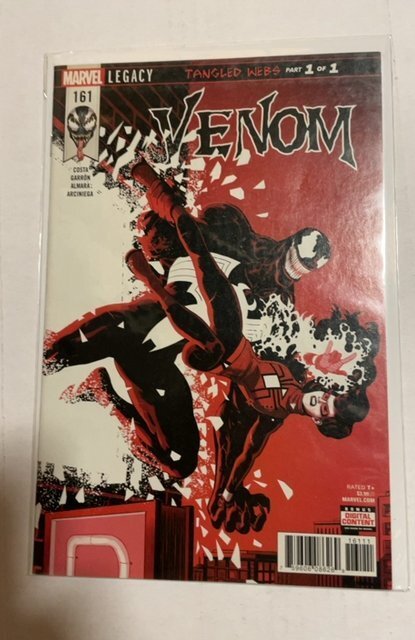 Venom #161 (Marvel Comics, 2018), raw, ungraded comic book — front cover