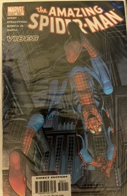 The Amazing Spider-Man #505 (Marvel Comics, 2004), raw, ungraded comic book — front cover