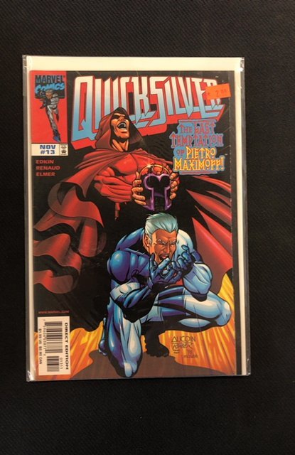 Quicksilver #13 (1998), raw, ungraded comic book — front cover