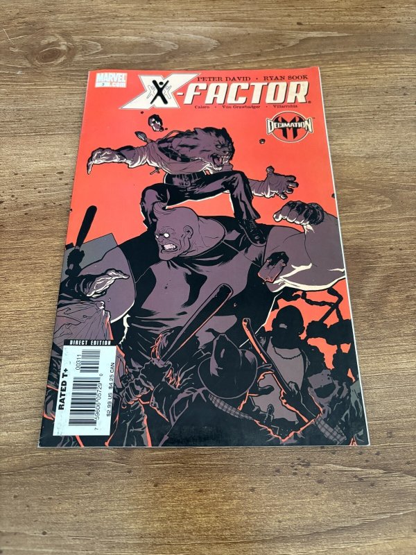X-Factor #3 (Marvel Comics, 2006), raw comic book in NM condition — front cover