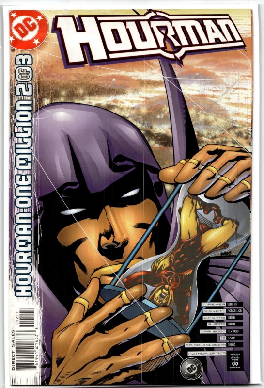 Hourman #12 (2000), raw, ungraded comic book — front cover