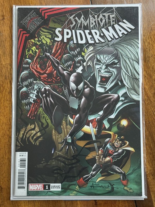 Symbiote Spider-Man: King in Black #1 (Marvel Comics, 2021), raw comic book in NM 9.4 condition — front cover
