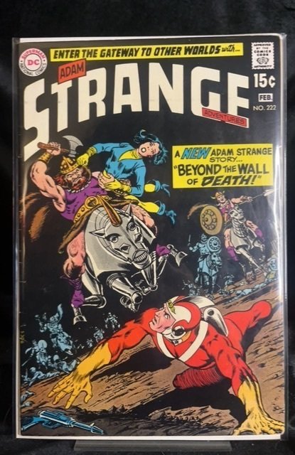 Strange Adventures #222 (DC Comics), raw, ungraded comic book — front cover