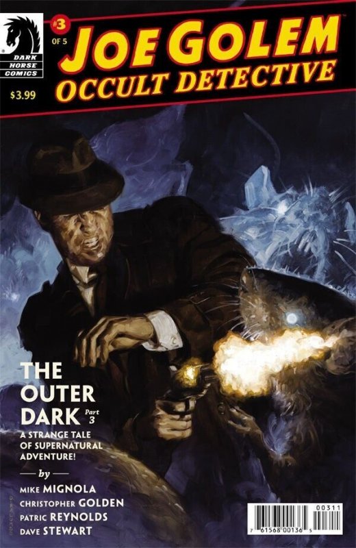 Joe Golem: The Outer Dark #3 (Dark Horse Comics, 2017), raw comic book in VF/NM condition — front cover