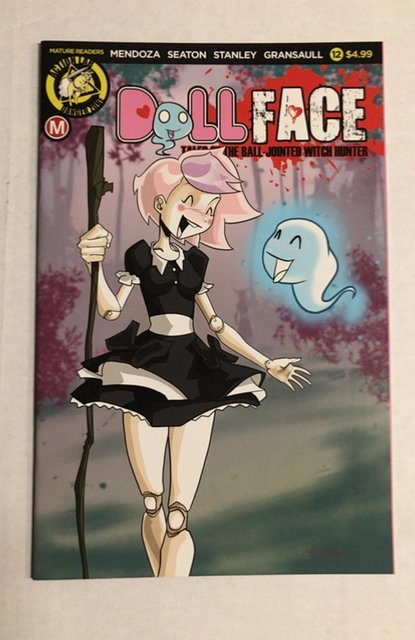DollFace #12 (2017), raw, ungraded comic book — front cover