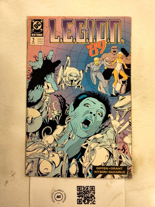 L.e.g.i.o.n. '89 #21 (DC Comics), raw comic book in NM condition — front cover