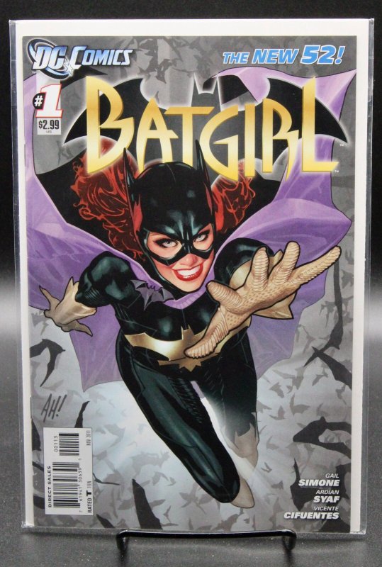 Batgirl: Shattered #1 (DC Comics, 2011), raw, ungraded comic book — front cover