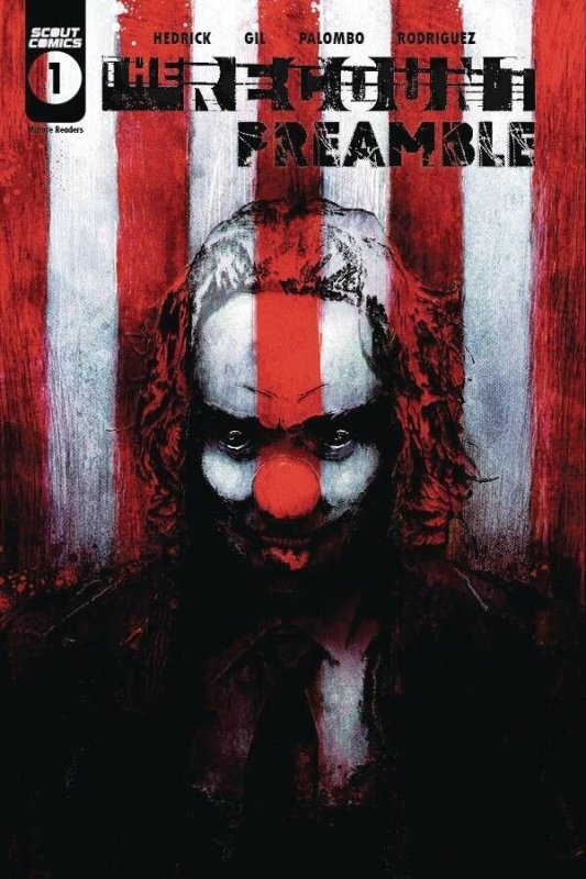 The Recount Preamble #1 (2022), raw, ungraded comic book — front cover