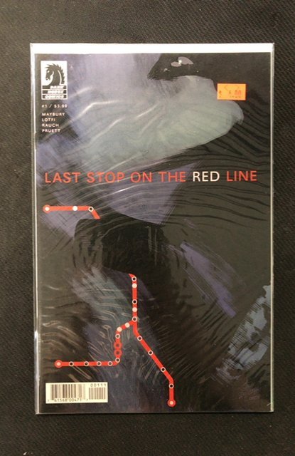 Last Stop on the Red Line #1 (2019), raw, ungraded comic book — front cover