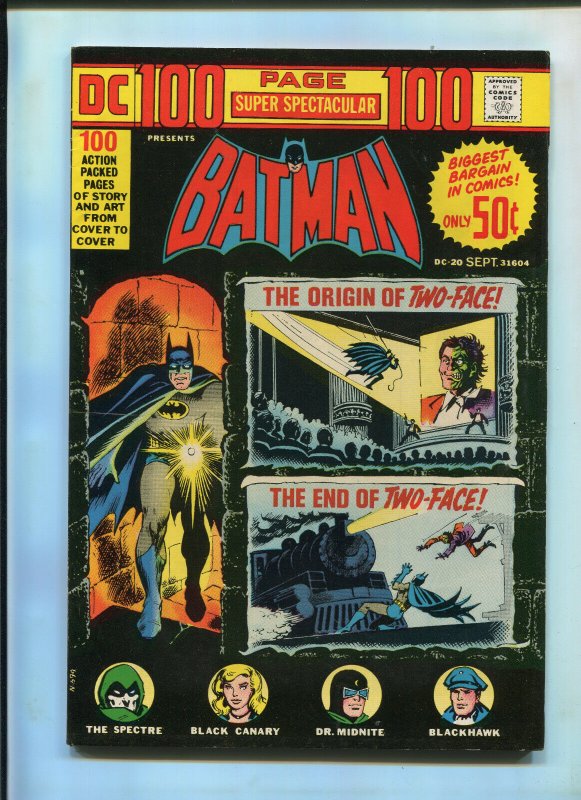 DC #100 (DC Comics), raw comic book in 9.2 condition — front cover