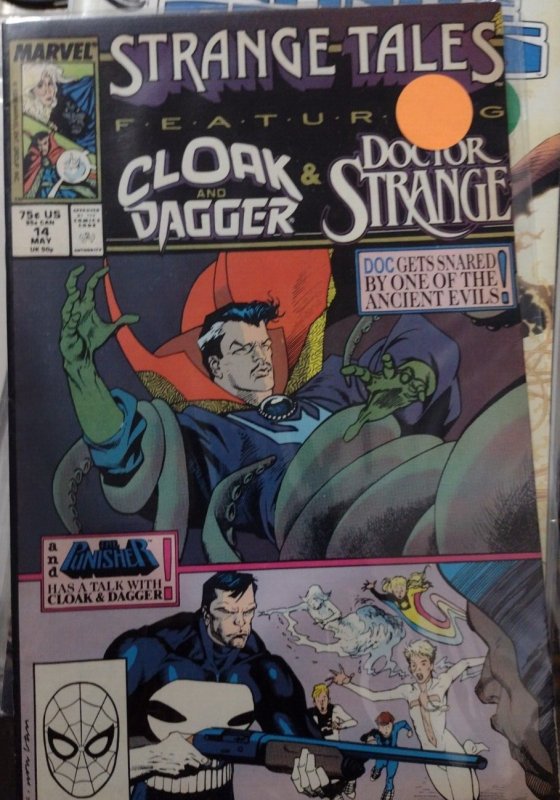 Strange Tales #14 (Marvel Comics, 1988), raw, ungraded comic book — front cover