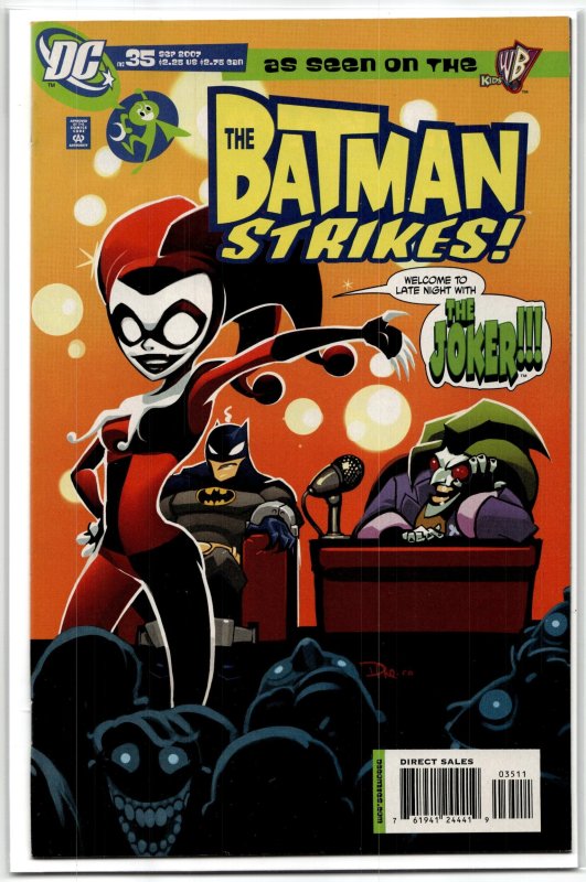 The Batman Strikes #35 (DC Comics, 2007), raw, ungraded comic book — front cover