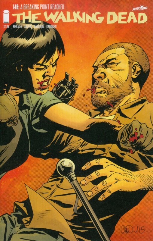 The Walking Dead #146 (Image Comics, 2003), raw comic book in VF+ condition — front cover