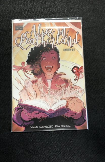 Alice in Leatherland #1 (2021), raw, ungraded comic book — front cover