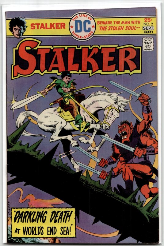 Stalker #2 (1975), raw, ungraded comic book — front cover