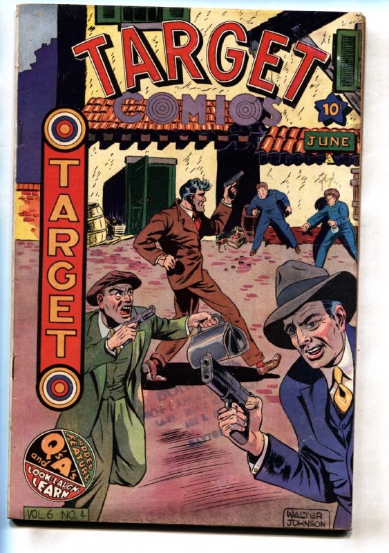 Target Vol.6 #4, raw, ungraded comic book — front cover