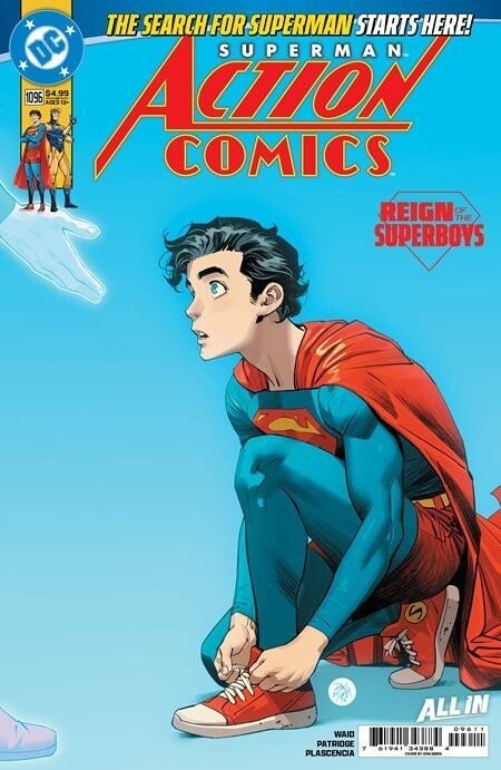 Action Comics #1096 (DC Comics, 2026), raw, ungraded comic book — front cover
