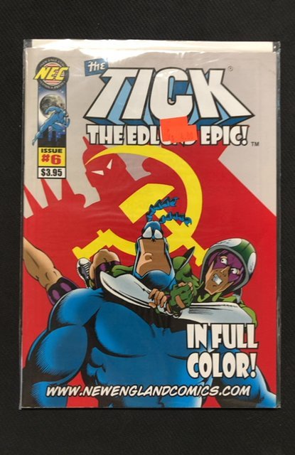 Tick: The Edlund Epic #2 (2010), raw, ungraded comic book — front cover