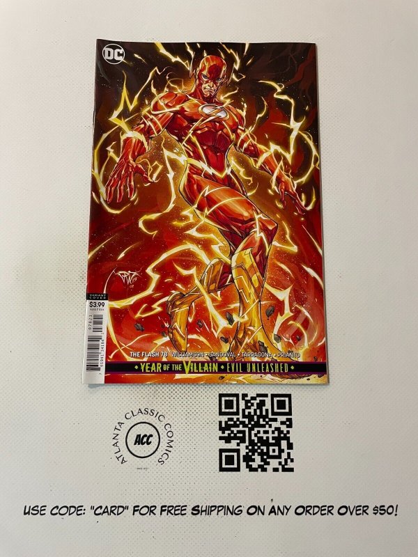 Flash #78 (DC Comics), raw comic book in NM condition — front cover