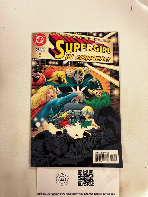Supergirl #28 (DC Comics), raw comic book in NM condition — front cover