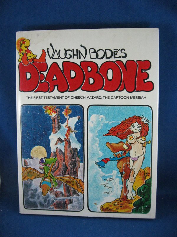 Deadbone Hardcover Signed Bode W Dust Jacket LTD Edition 1975 (1975), raw, ungraded comic book — front cover