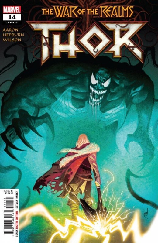 Thor #14 (Marvel Comics, 2018), raw comic book in NM condition — front cover