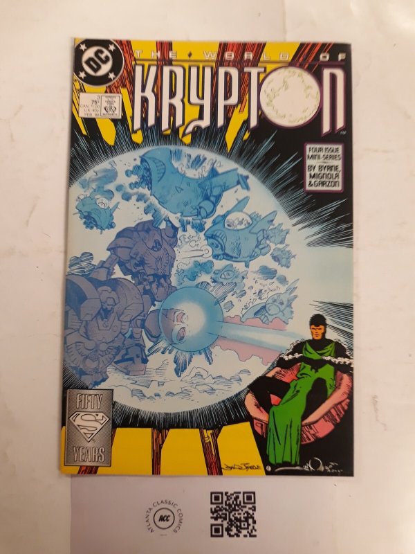 The World of Krypton #3 (DC Comics, 1979), raw comic book in NM condition — front cover