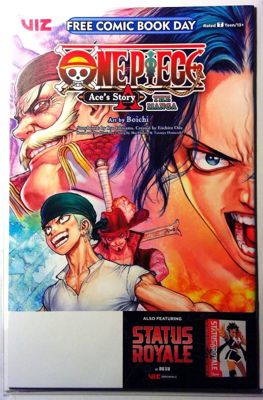 One Piece Ace's Story Status Royale FCBD #1 (2024), raw, ungraded comic book — front cover