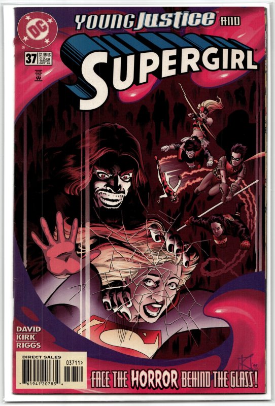 Supergirl #37 (DC Comics, 1999), raw, ungraded comic book — front cover