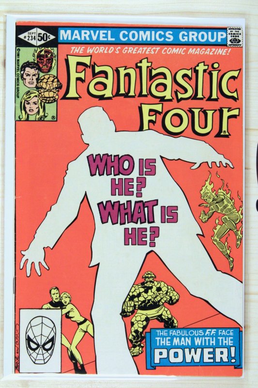 Fantastic Four #234 (Marvel Comics, 1981), raw comic book in VF- 7.5 condition — front cover