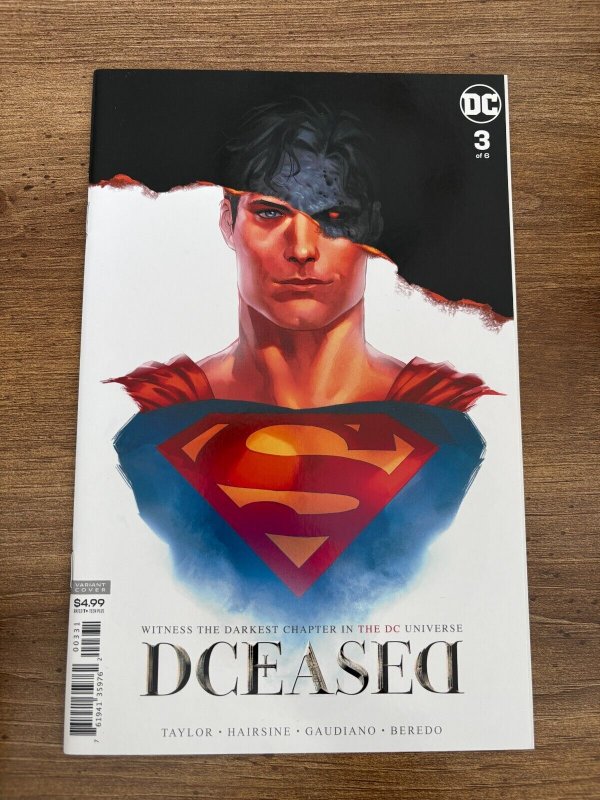 DCeased #3 (DC Comics, 2019), raw comic book in NM condition — front cover