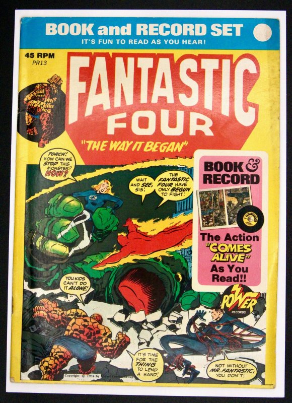 Fantastic Four #PR13 Book Record Set Marvel (1974) 7.0 Fn/vf Comic Book (Marvel Comics, 1974), raw comic book in FN/VF 7.0 condition — front cover