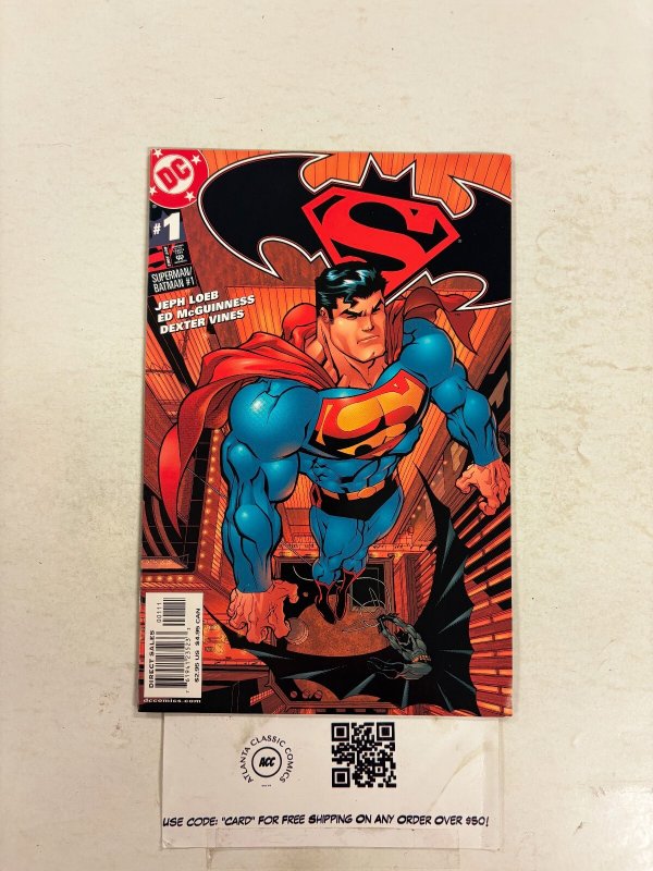 Superman Batman #1 (DC Comics), raw comic book in NM condition — front cover