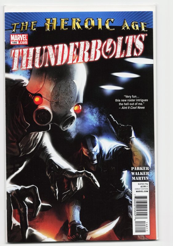 Thunderbolts #146 (Marvel Comics, 2010), raw, ungraded comic book — front cover