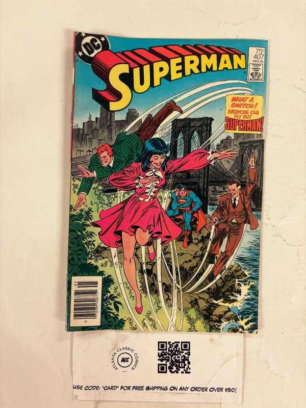 Adventures of Superman #441 (DC Comics), raw comic book in FN condition — front cover