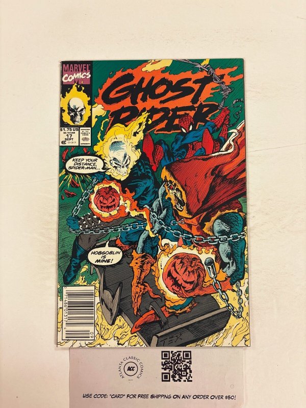 Ghost Rider #17 (Marvel Comics), raw comic book in NM condition — front cover